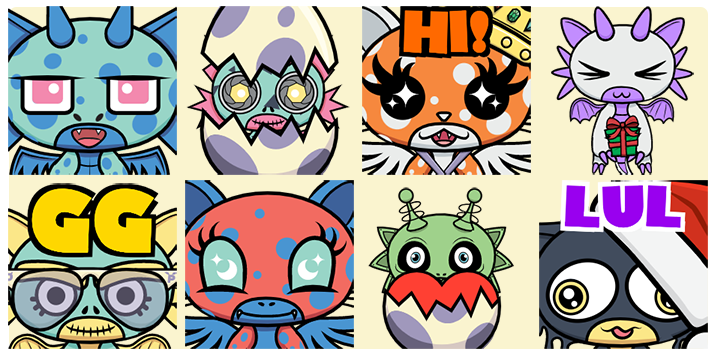 Dragon Pets emotes image preview